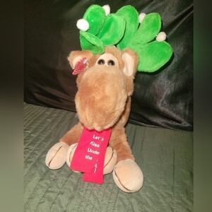 VINTAGE Plush 1989 MOOSELTOE By Applause